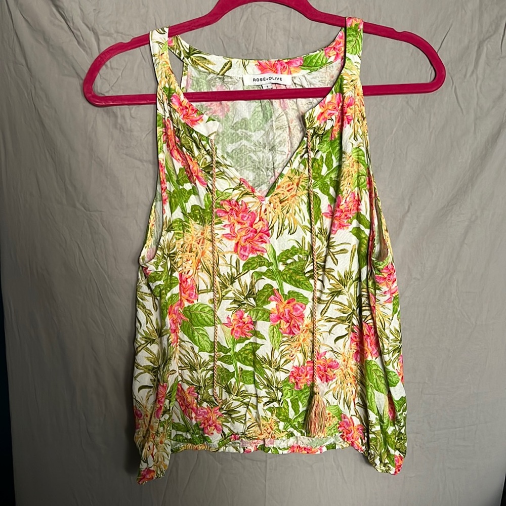 Flower blouse